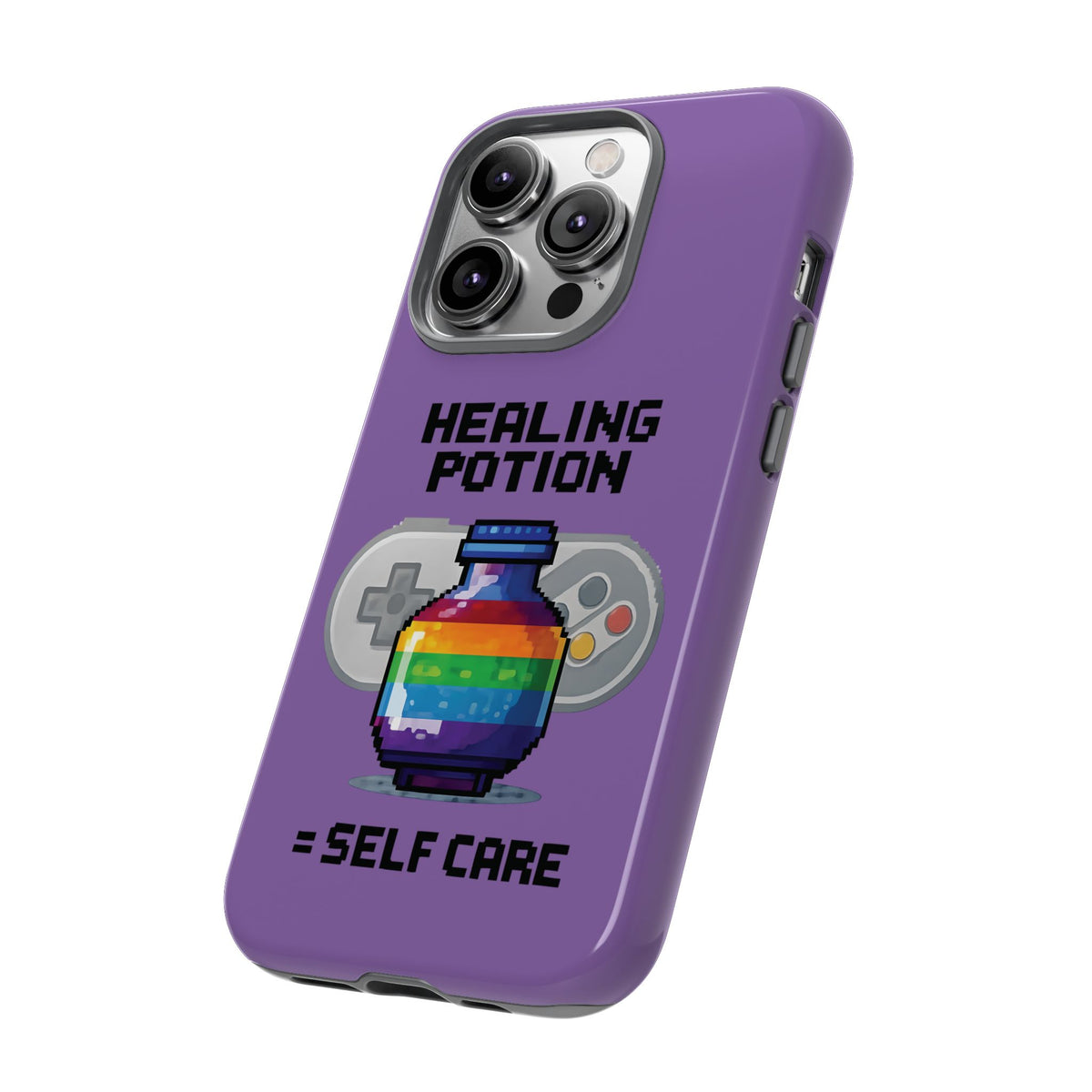 Tough Cases - Healing Potion IRL Retro Gaming Queer Pride Video Game Phone Case
