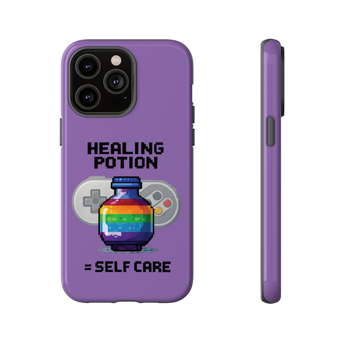 Tough Cases - Healing Potion IRL Retro Gaming Queer Pride Video Game Phone Case