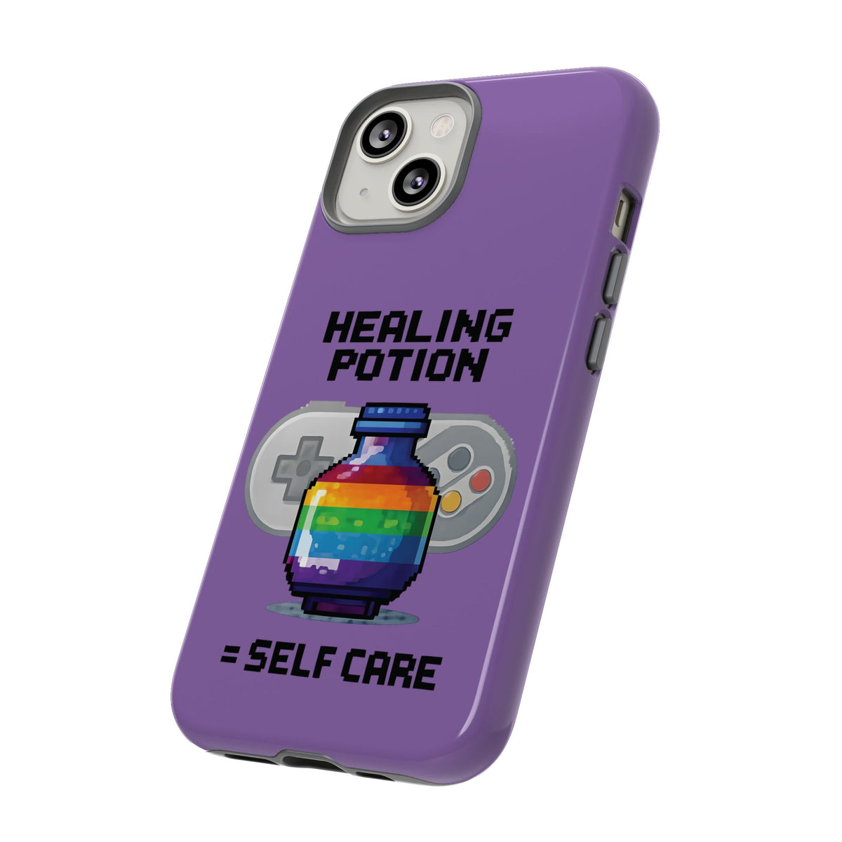 Tough Cases - Healing Potion IRL Retro Gaming Queer Pride Video Game Phone Case