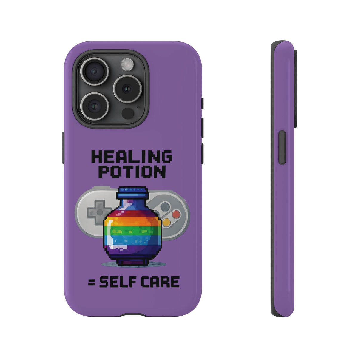 Tough Cases - Healing Potion IRL Retro Gaming Queer Pride Video Game Phone Case