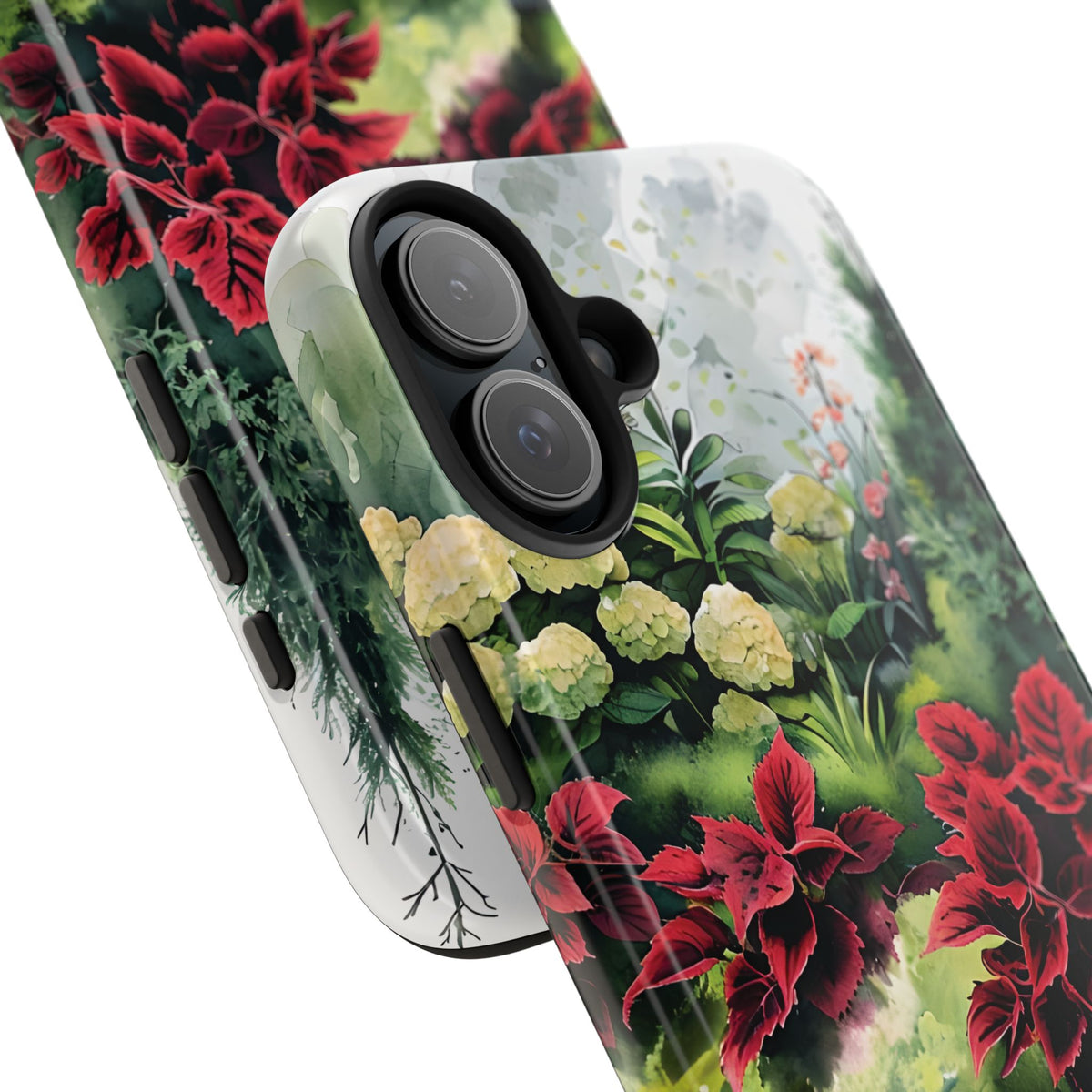 Vibrant Floral Tough Phone Cases, Botanical Art Case, Nature Lover Gift, Phone Protection, Eco-Friendly Phone Accessories