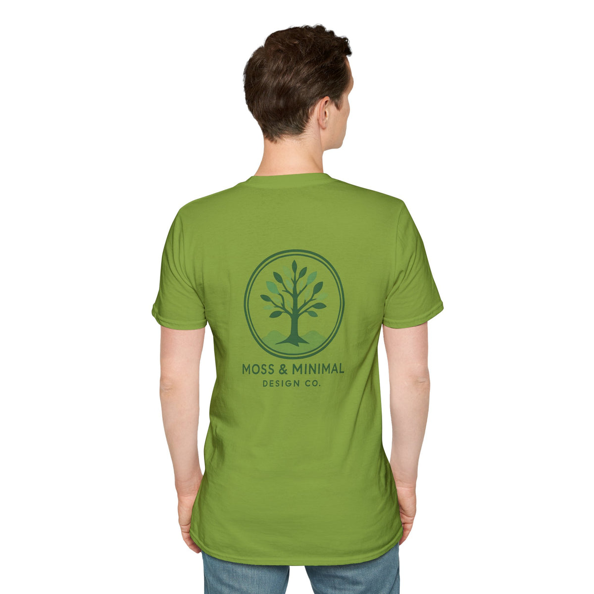 Minimalist Nature T-Shirt | Eco-Friendly Apparel, Gift for Nature Lovers, Sustainable Fashion, Tree Design Tee, Unisex Softstyle Shirt
