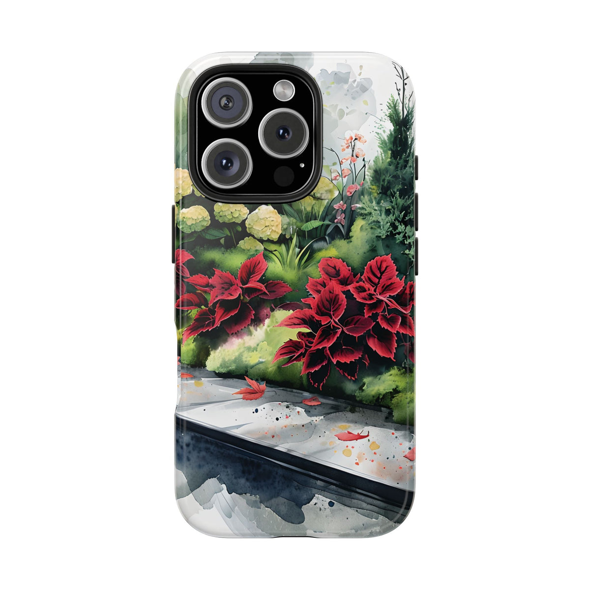 Vibrant Floral Tough Phone Cases, Botanical Art Case, Nature Lover Gift, Phone Protection, Eco-Friendly Phone Accessories