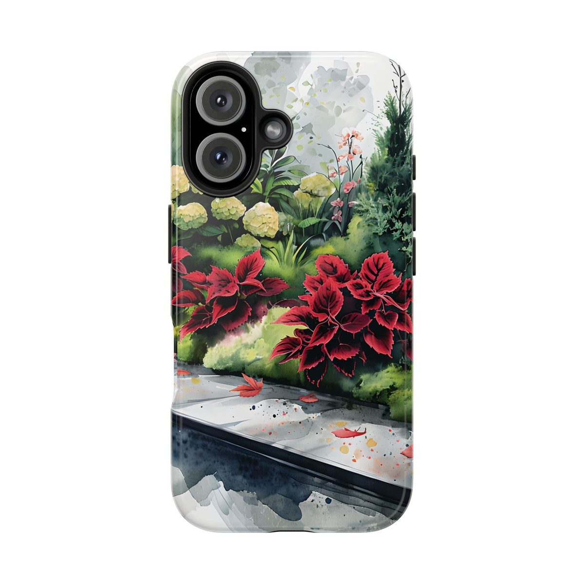 Vibrant Floral Tough Phone Cases, Botanical Art Case, Nature Lover Gift, Phone Protection, Eco-Friendly Phone Accessories