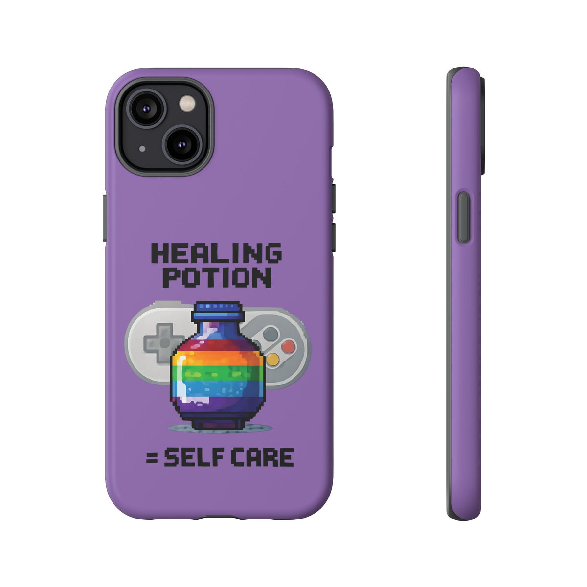 Tough Cases - Healing Potion IRL Retro Gaming Queer Pride Video Game Phone Case