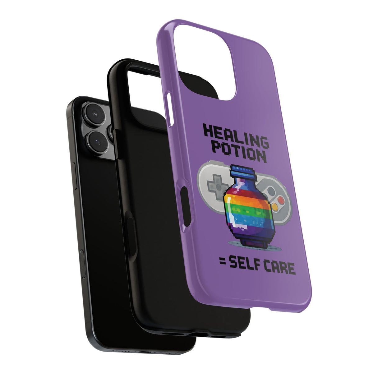 Tough Cases - Healing Potion IRL Retro Gaming Queer Pride Video Game Phone Case