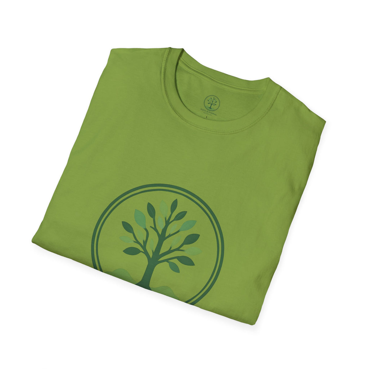 Minimalist Nature T-Shirt | Eco-Friendly Apparel, Gift for Nature Lovers, Sustainable Fashion, Tree Design Tee, Unisex Softstyle Shirt