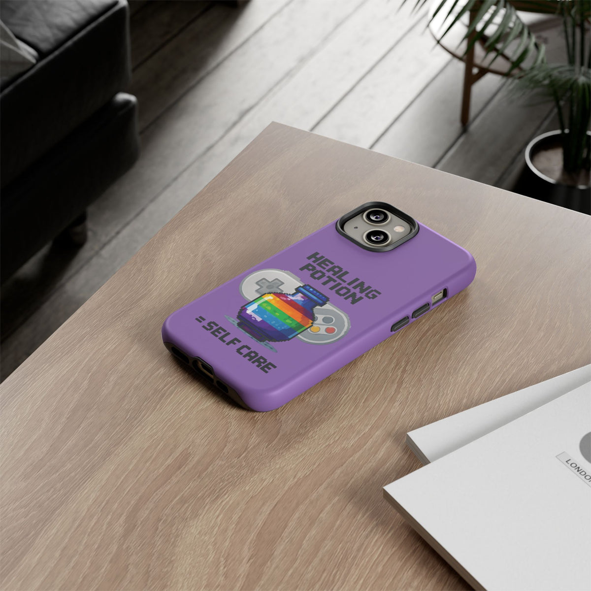 Tough Cases - Healing Potion IRL Retro Gaming Queer Pride Video Game Phone Case