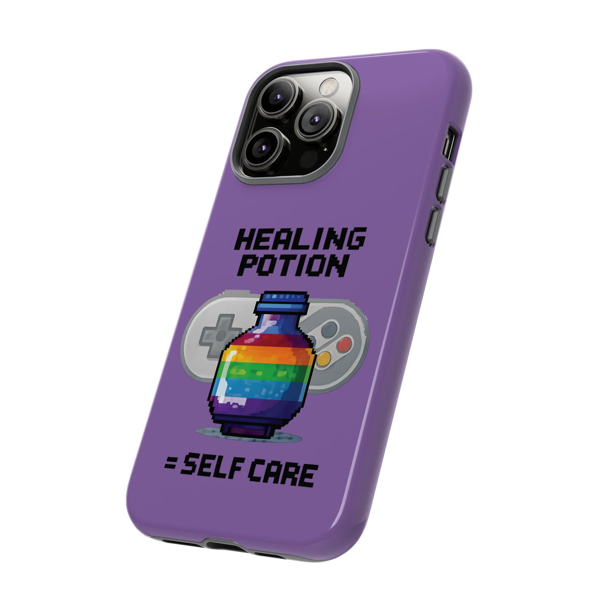 Tough Cases - Healing Potion IRL Retro Gaming Queer Pride Video Game Phone Case
