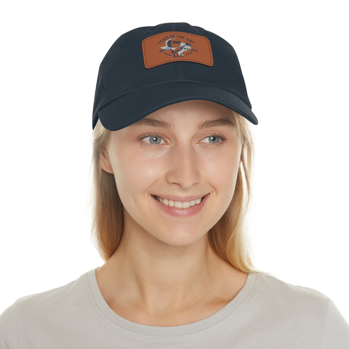 Stylish Dad Hat, Leather Patch Cap, Casual Wear, Gift for Dad, Outdoor Adventures, Personalized Father's Day Hat