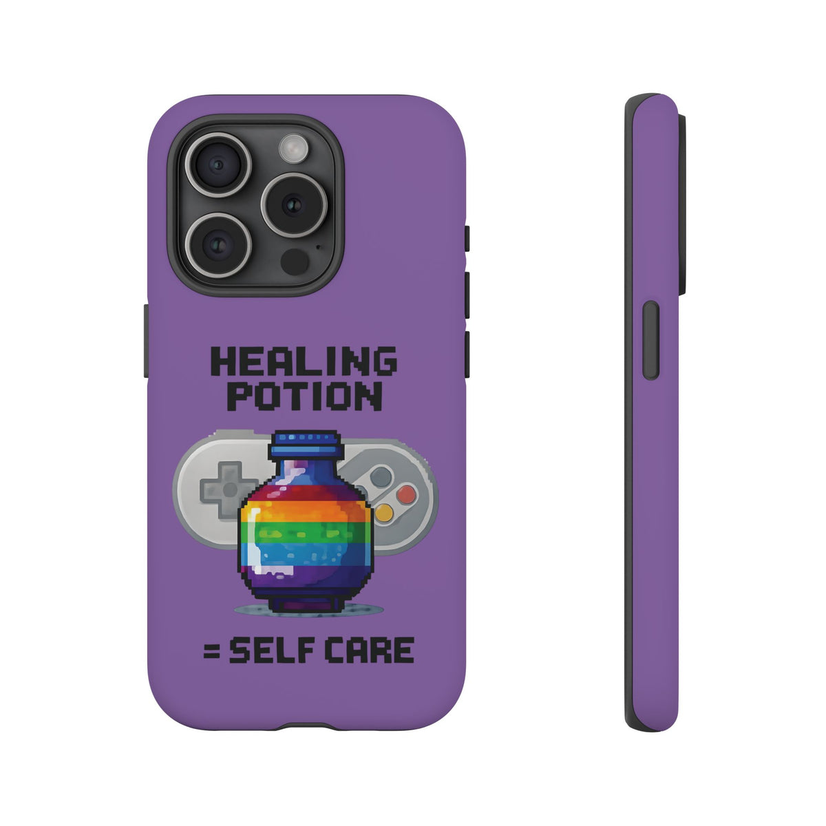 Tough Cases - Healing Potion IRL Retro Gaming Queer Pride Video Game Phone Case