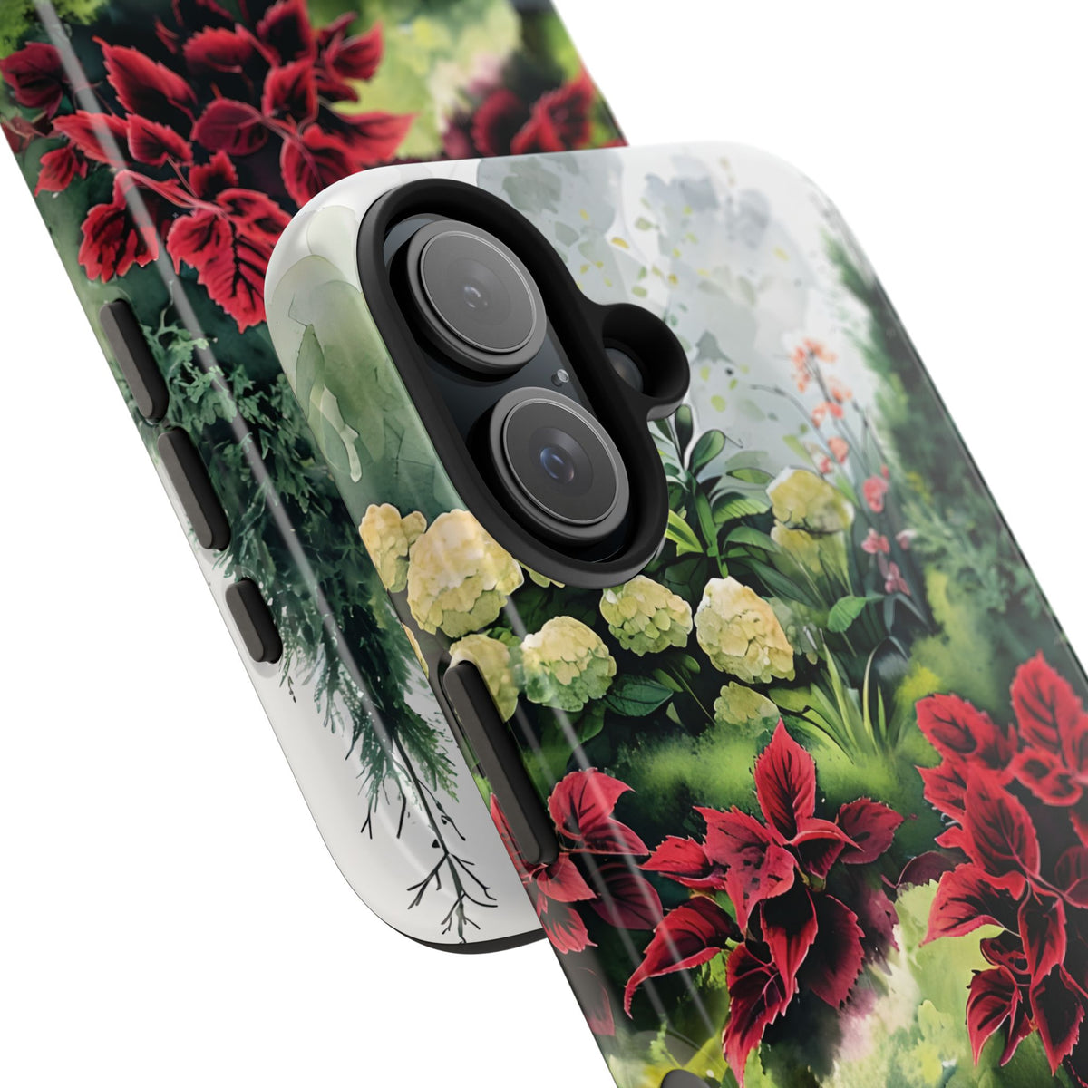 Vibrant Floral Tough Phone Cases, Botanical Art Case, Nature Lover Gift, Phone Protection, Eco-Friendly Phone Accessories