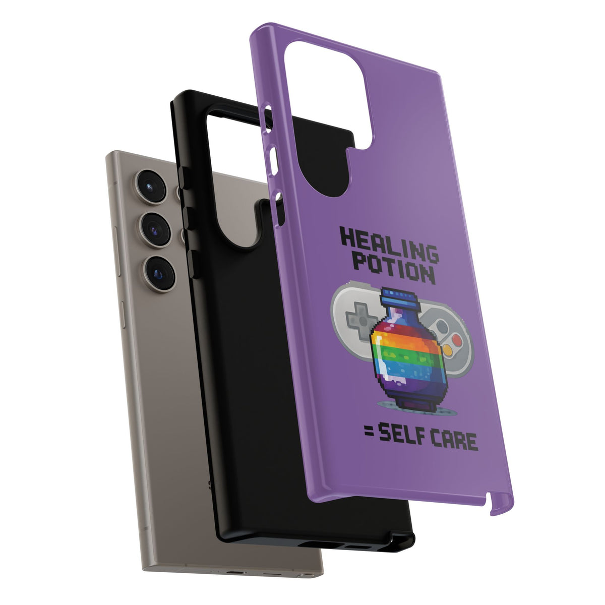 Tough Cases - Healing Potion IRL Retro Gaming Queer Pride Video Game Phone Case