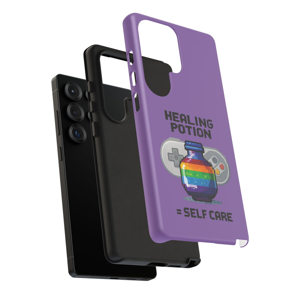 Tough Cases - Healing Potion IRL Retro Gaming Queer Pride Video Game Phone Case