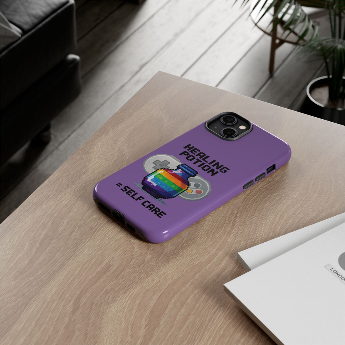 Tough Cases - Healing Potion IRL Retro Gaming Queer Pride Video Game Phone Case