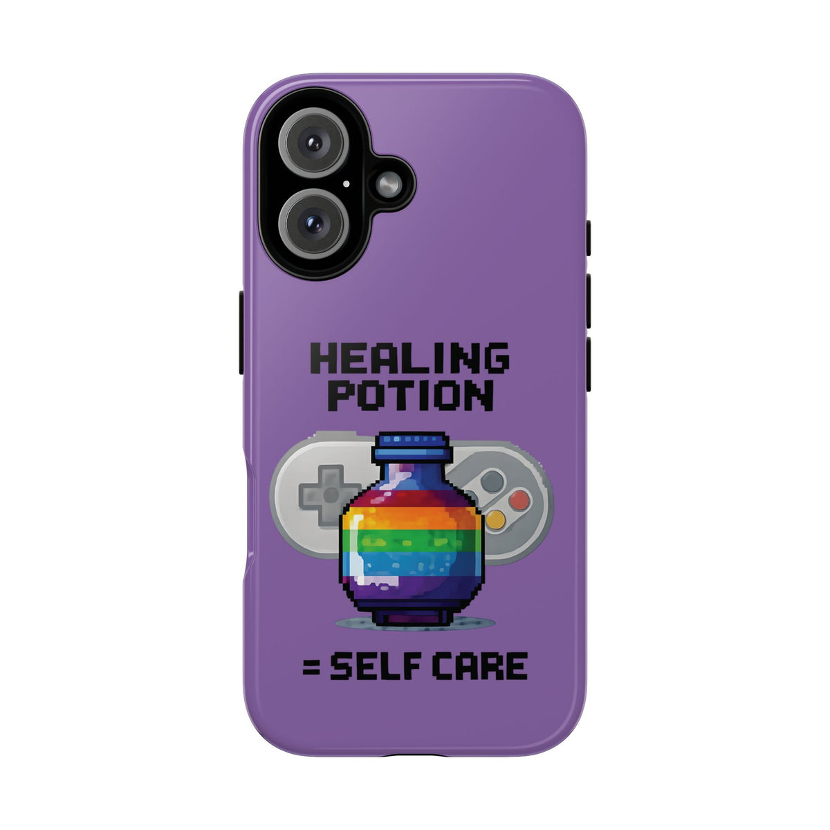 Tough Cases - Healing Potion IRL Retro Gaming Queer Pride Video Game Phone Case