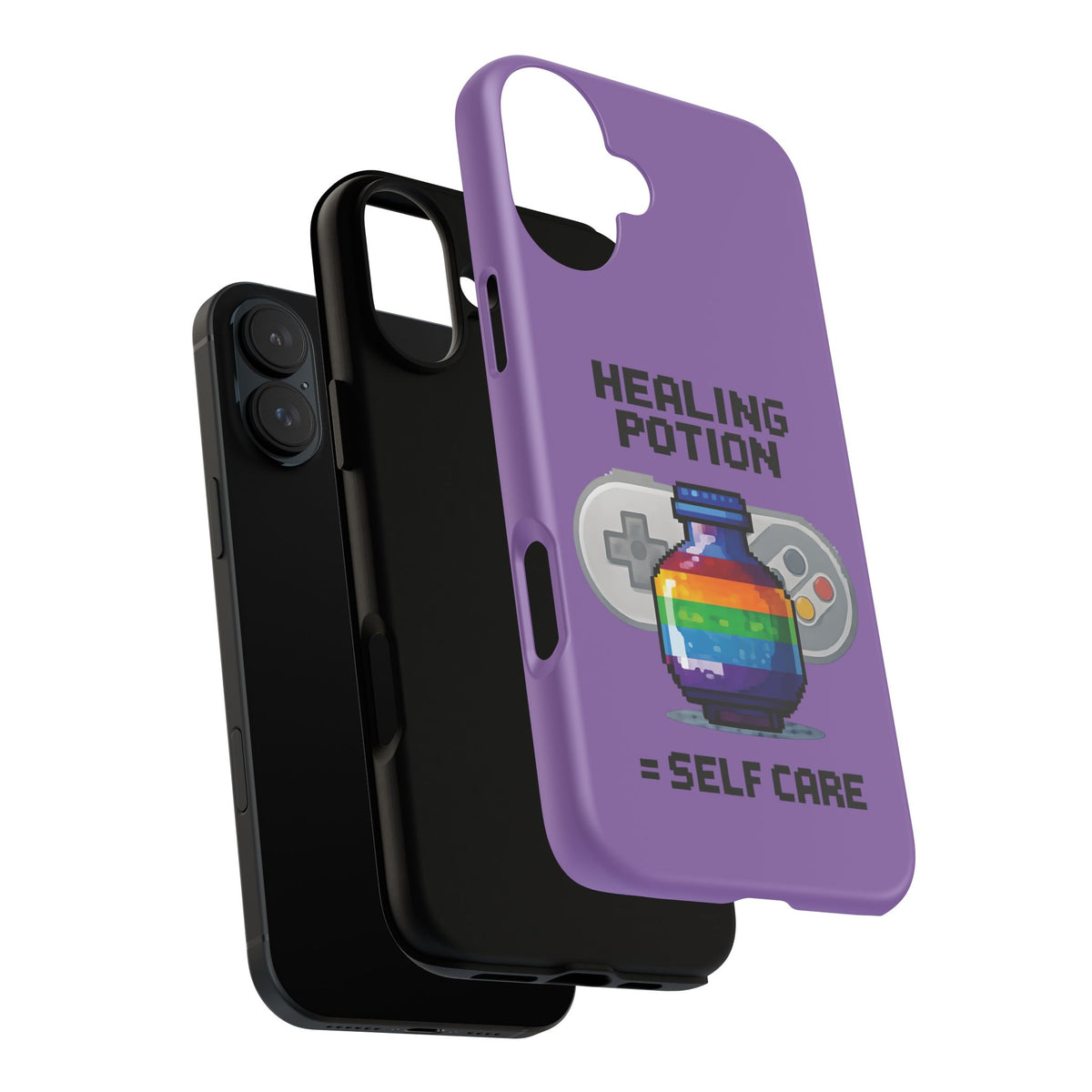 Tough Cases - Healing Potion IRL Retro Gaming Queer Pride Video Game Phone Case
