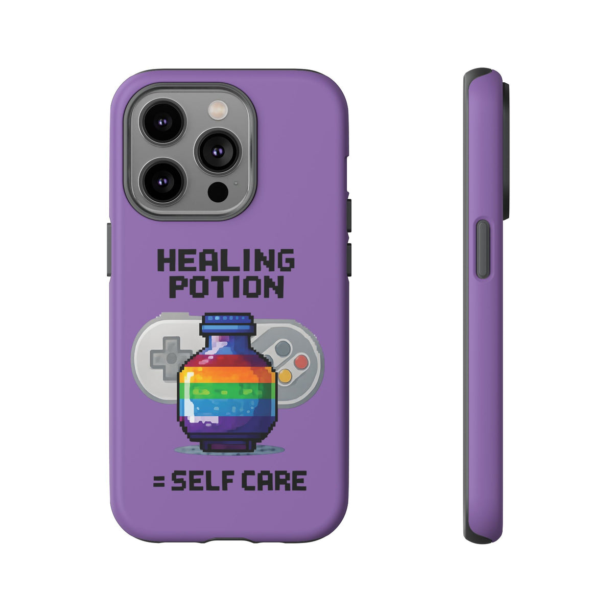 Tough Cases - Healing Potion IRL Retro Gaming Queer Pride Video Game Phone Case