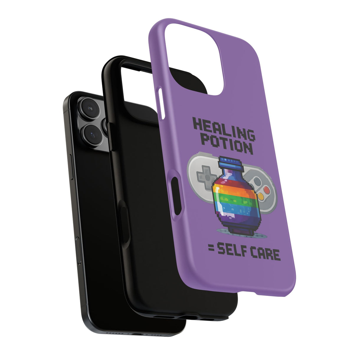 Tough Cases - Healing Potion IRL Retro Gaming Queer Pride Video Game Phone Case