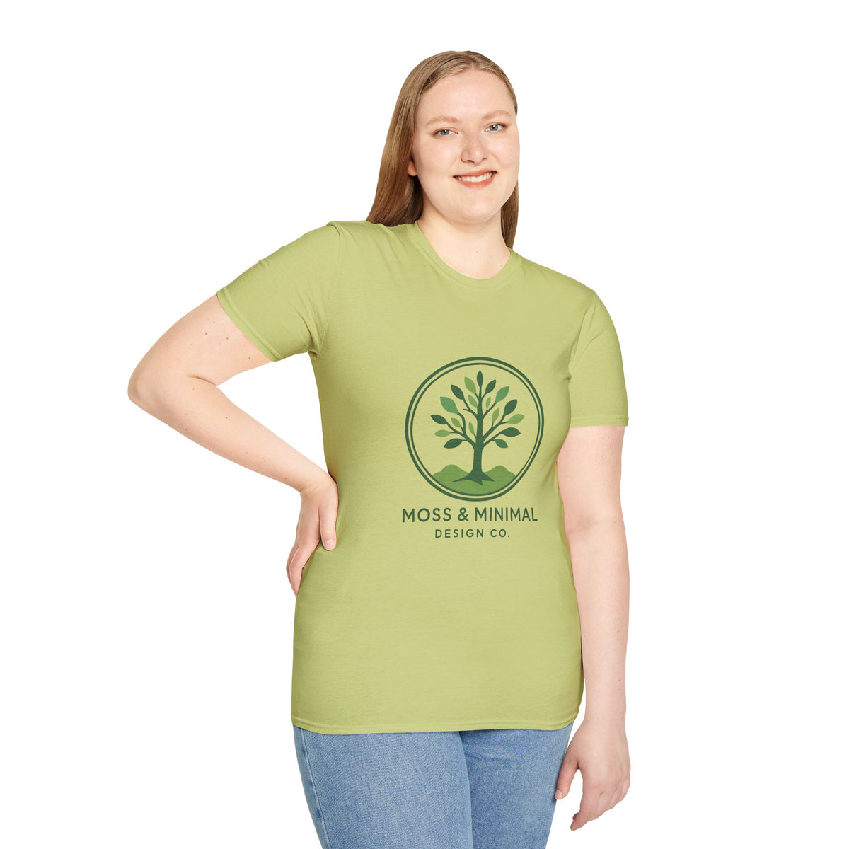 Minimalist Nature T-Shirt | Eco-Friendly Apparel, Gift for Nature Lovers, Sustainable Fashion, Tree Design Tee, Unisex Softstyle Shirt