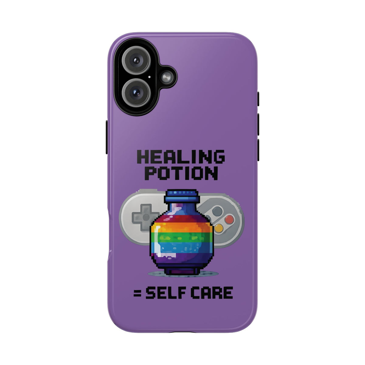 Tough Cases - Healing Potion IRL Retro Gaming Queer Pride Video Game Phone Case
