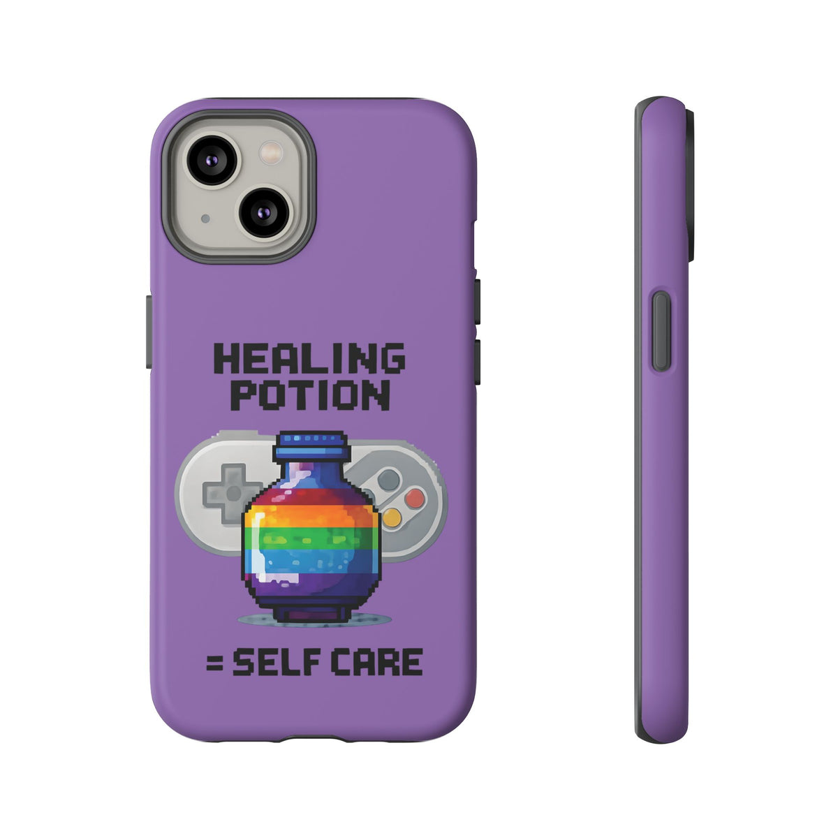 Tough Cases - Healing Potion IRL Retro Gaming Queer Pride Video Game Phone Case
