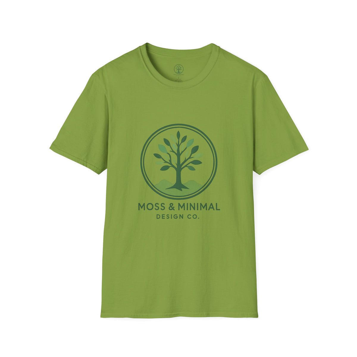 Minimalist Nature T-Shirt | Eco-Friendly Apparel, Gift for Nature Lovers, Sustainable Fashion, Tree Design Tee, Unisex Softstyle Shirt
