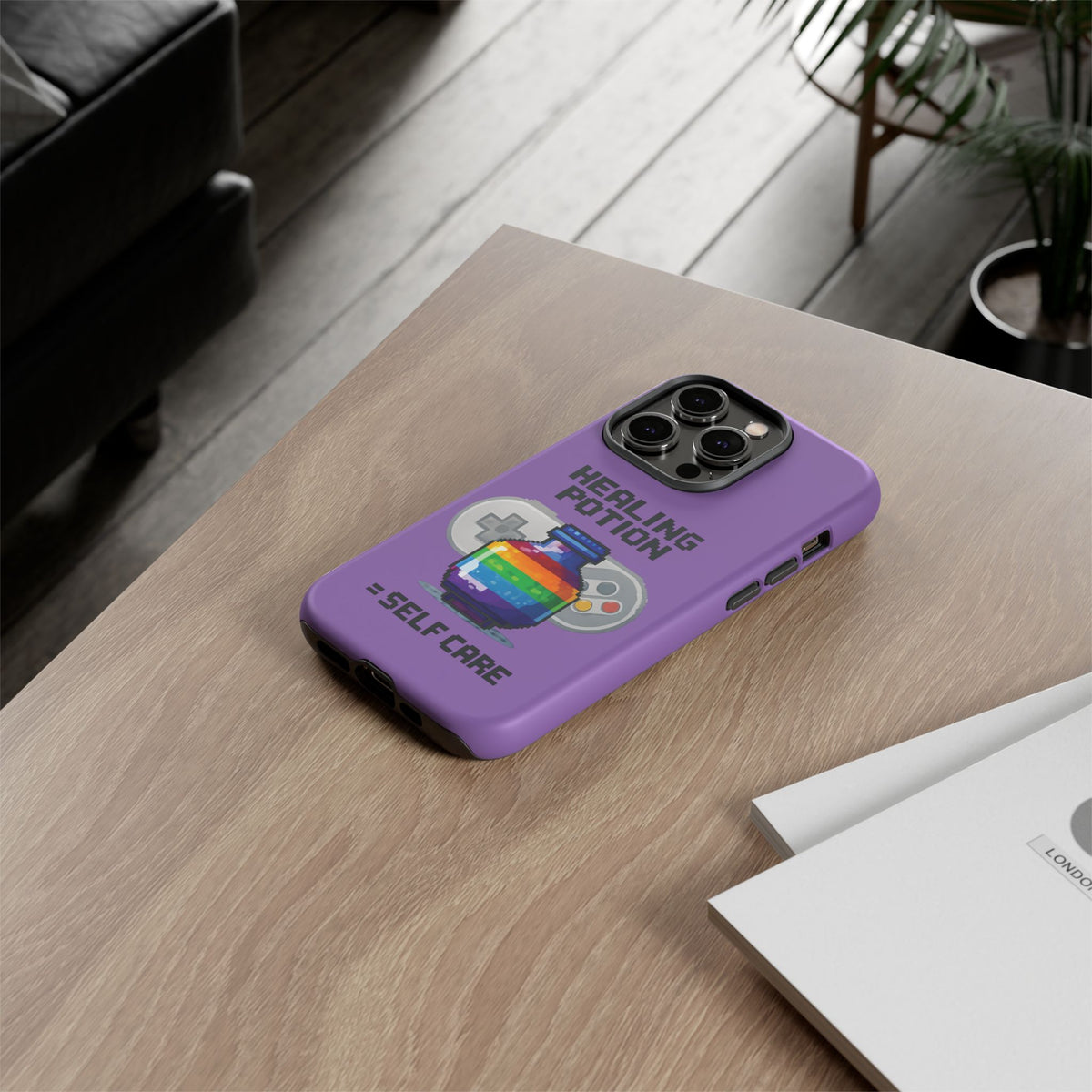 Tough Cases - Healing Potion IRL Retro Gaming Queer Pride Video Game Phone Case