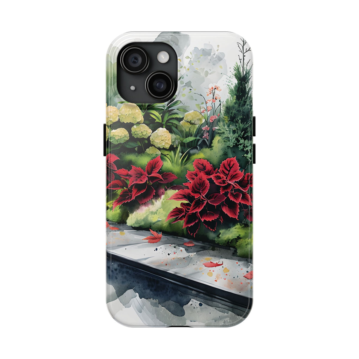 Vibrant Floral Tough Phone Cases, Botanical Art Case, Nature Lover Gift, Phone Protection, Eco-Friendly Phone Accessories