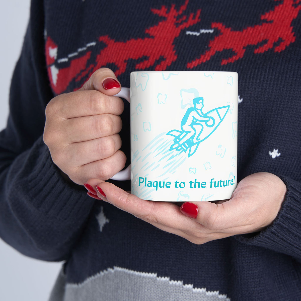 Dentist Mug, Dental Office Gift, Funny Dental Hygienist Tea Cup, Dentistry Humor Quote, Retro Dentist Joke, 11oz, 15oz
