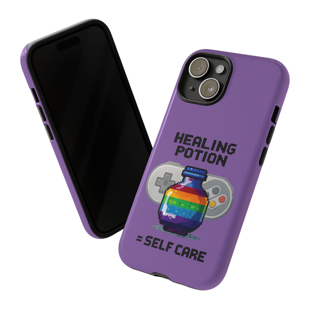 Tough Cases - Healing Potion IRL Retro Gaming Queer Pride Video Game Phone Case