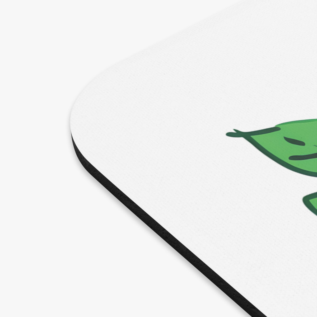 Mouse Pad (Rectangle) - Funny Office Humor Human Resources HR Cat Working Desk and Plant