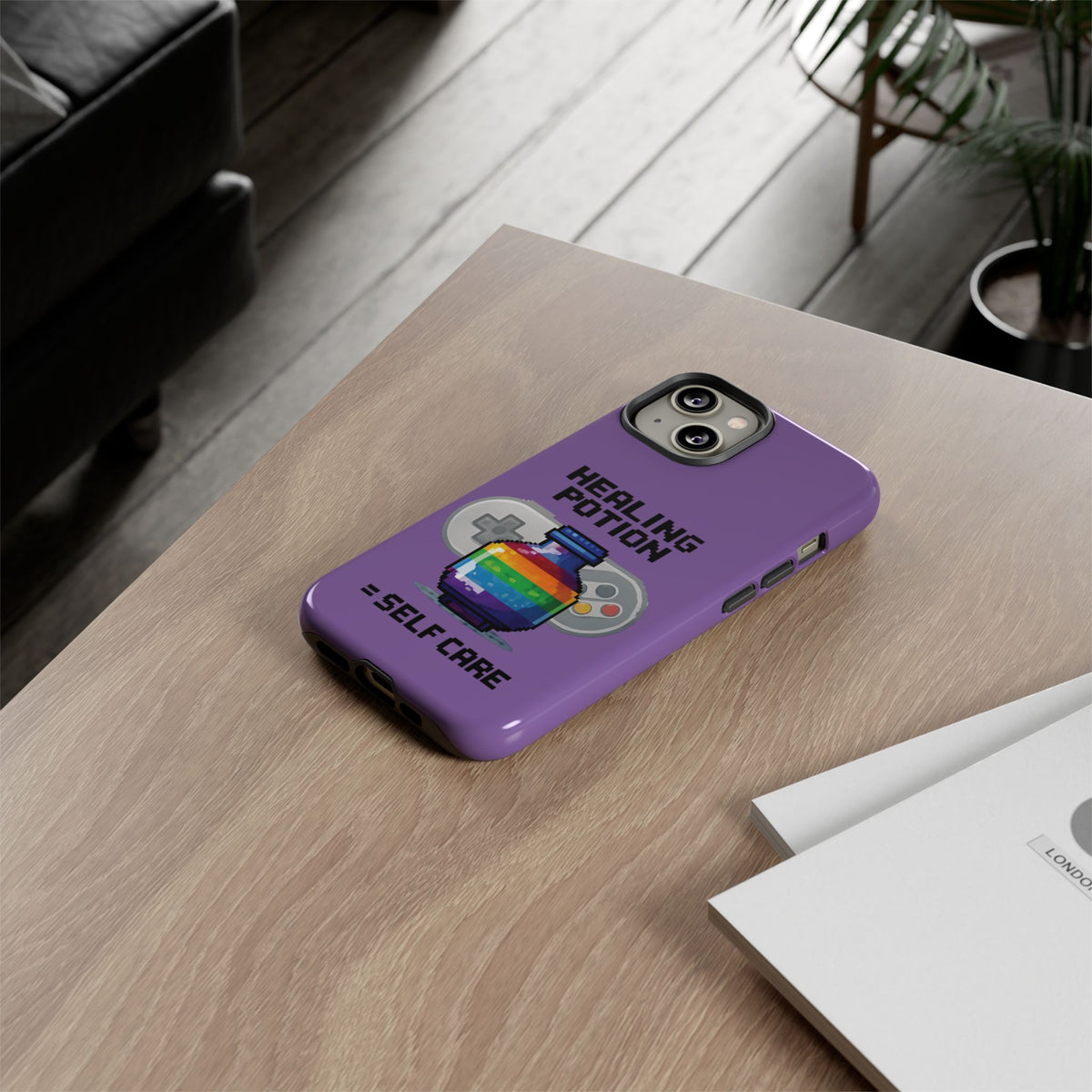 Tough Cases - Healing Potion IRL Retro Gaming Queer Pride Video Game Phone Case