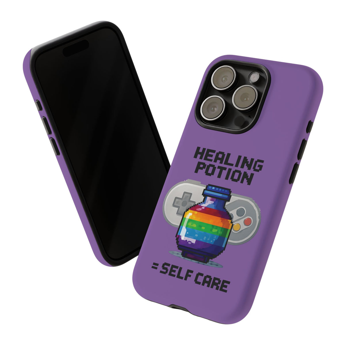 Tough Cases - Healing Potion IRL Retro Gaming Queer Pride Video Game Phone Case