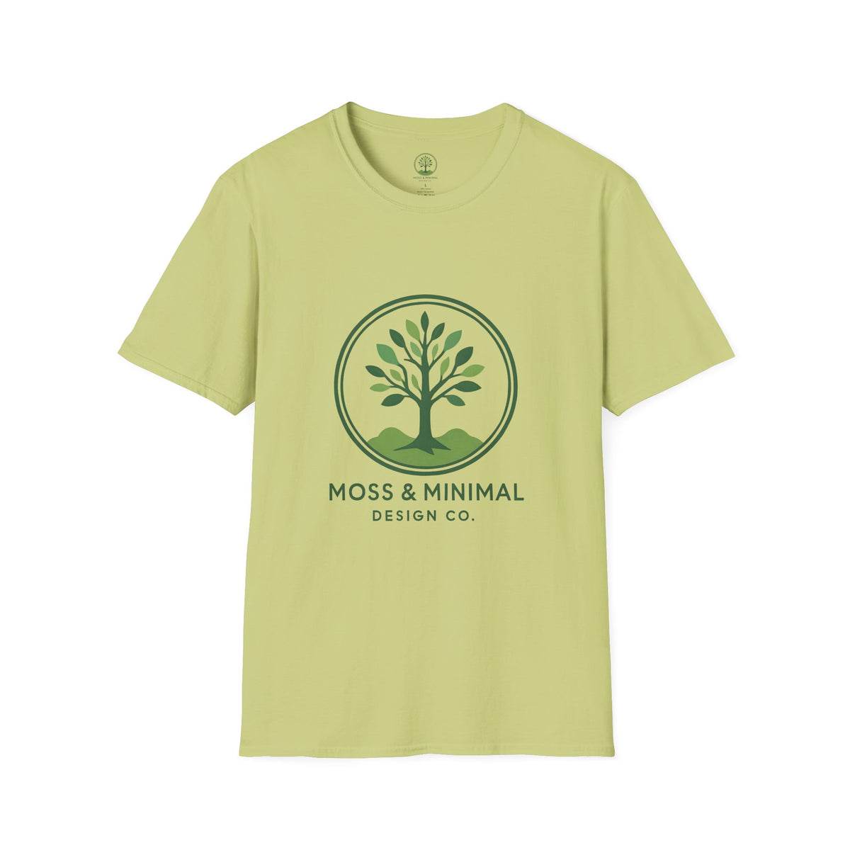 Minimalist Nature T-Shirt | Eco-Friendly Apparel, Gift for Nature Lovers, Sustainable Fashion, Tree Design Tee, Unisex Softstyle Shirt
