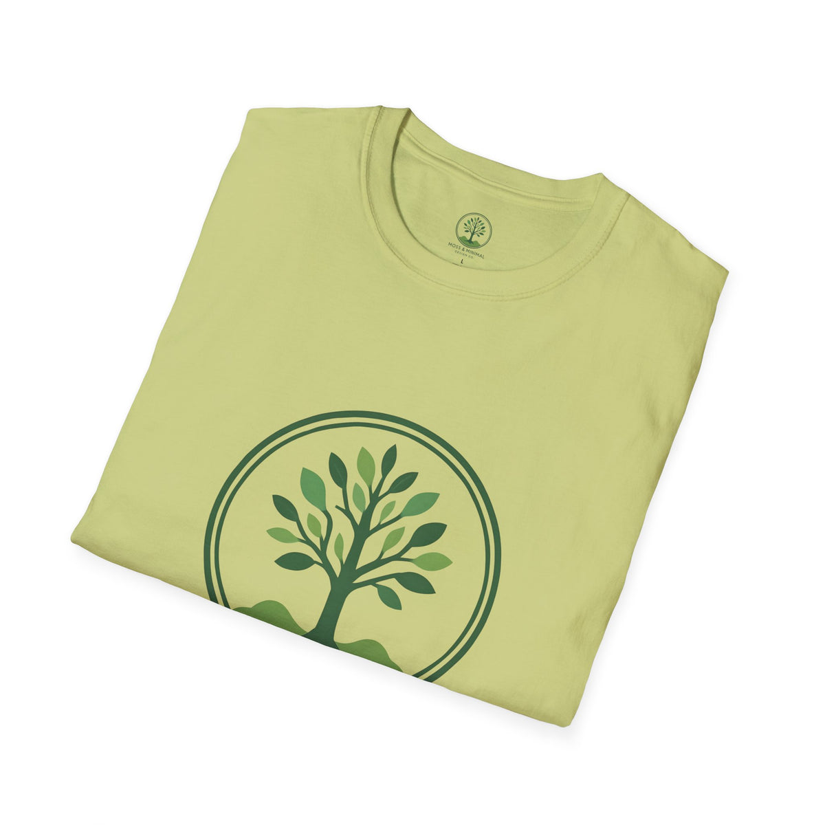 Minimalist Nature T-Shirt | Eco-Friendly Apparel, Gift for Nature Lovers, Sustainable Fashion, Tree Design Tee, Unisex Softstyle Shirt