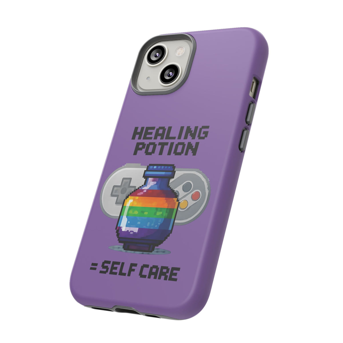 Tough Cases - Healing Potion IRL Retro Gaming Queer Pride Video Game Phone Case