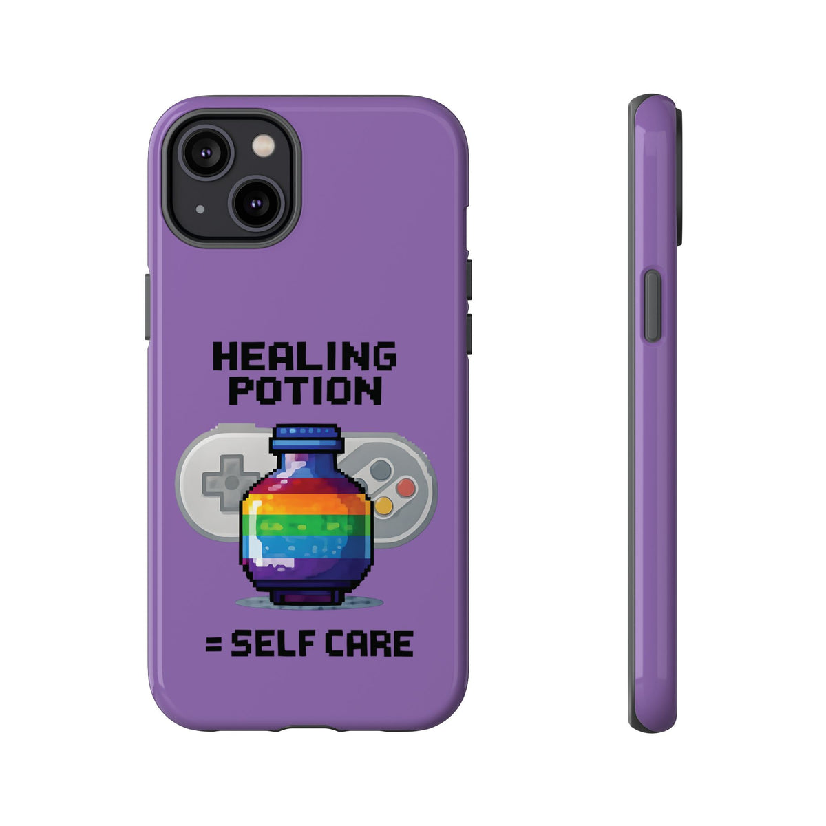 Tough Cases - Healing Potion IRL Retro Gaming Queer Pride Video Game Phone Case