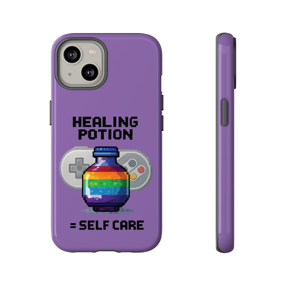 Tough Cases - Healing Potion IRL Retro Gaming Queer Pride Video Game Phone Case