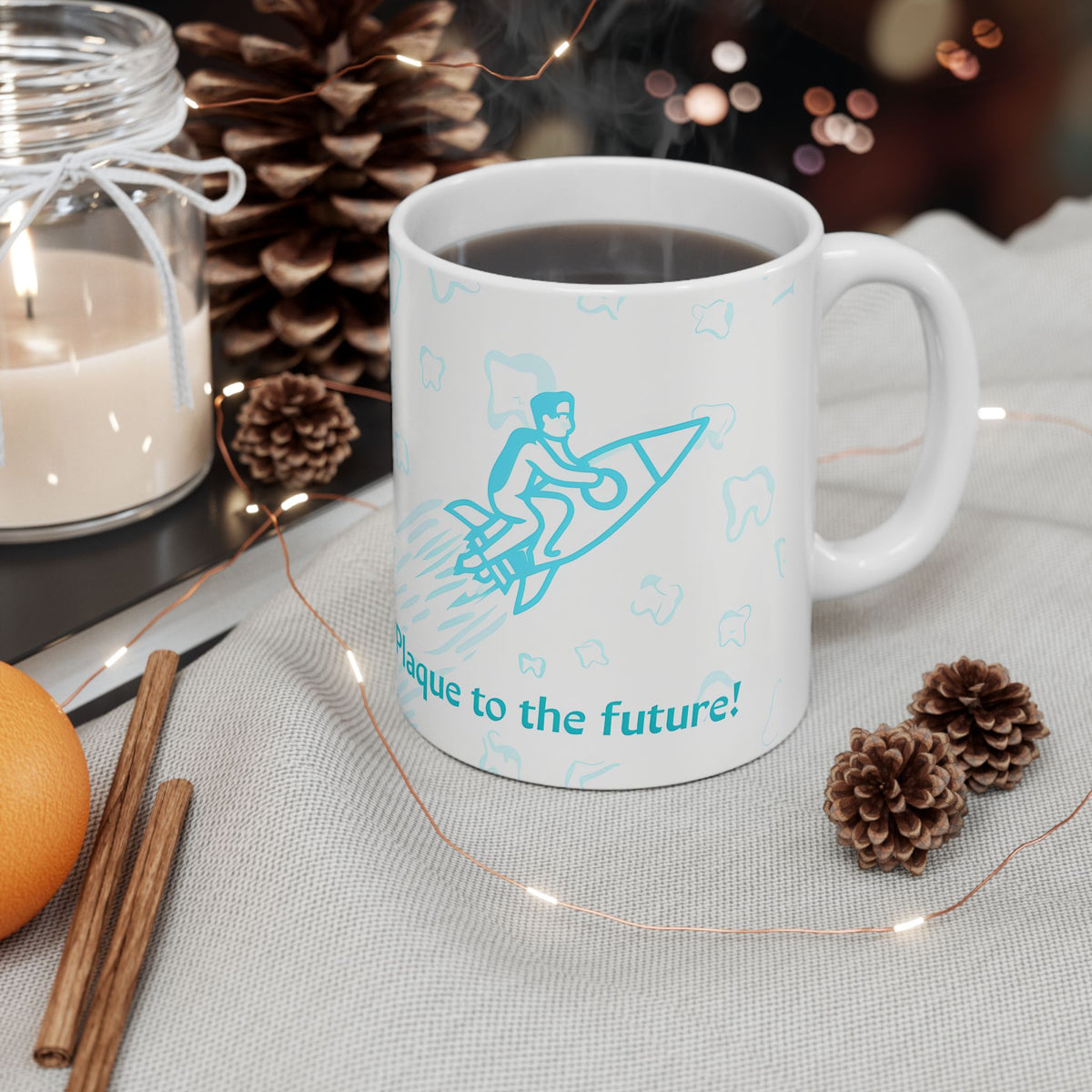 Dentist Mug, Dental Office Gift, Funny Dental Hygienist Tea Cup, Dentistry Humor Quote, Retro Dentist Joke, 11oz, 15oz