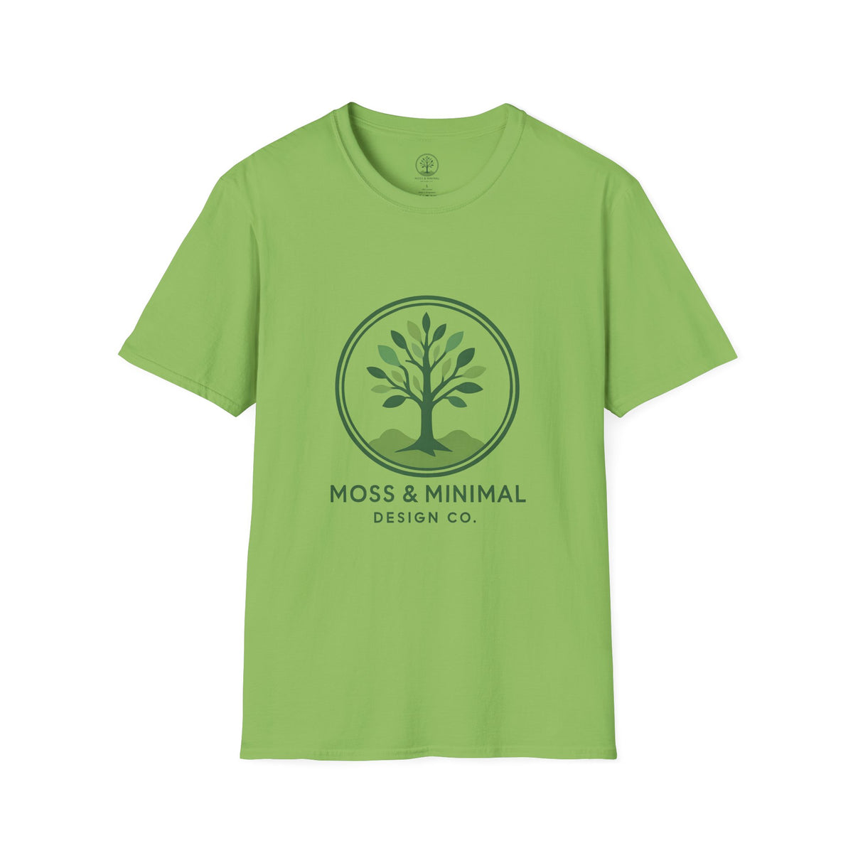 Minimalist Nature T-Shirt | Eco-Friendly Apparel, Gift for Nature Lovers, Sustainable Fashion, Tree Design Tee, Unisex Softstyle Shirt