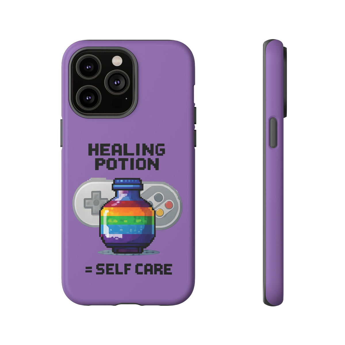 Tough Cases - Healing Potion IRL Retro Gaming Queer Pride Video Game Phone Case