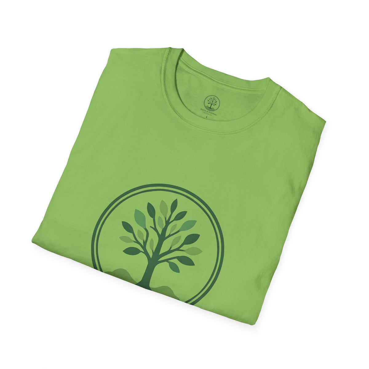 Minimalist Nature T-Shirt | Eco-Friendly Apparel, Gift for Nature Lovers, Sustainable Fashion, Tree Design Tee, Unisex Softstyle Shirt