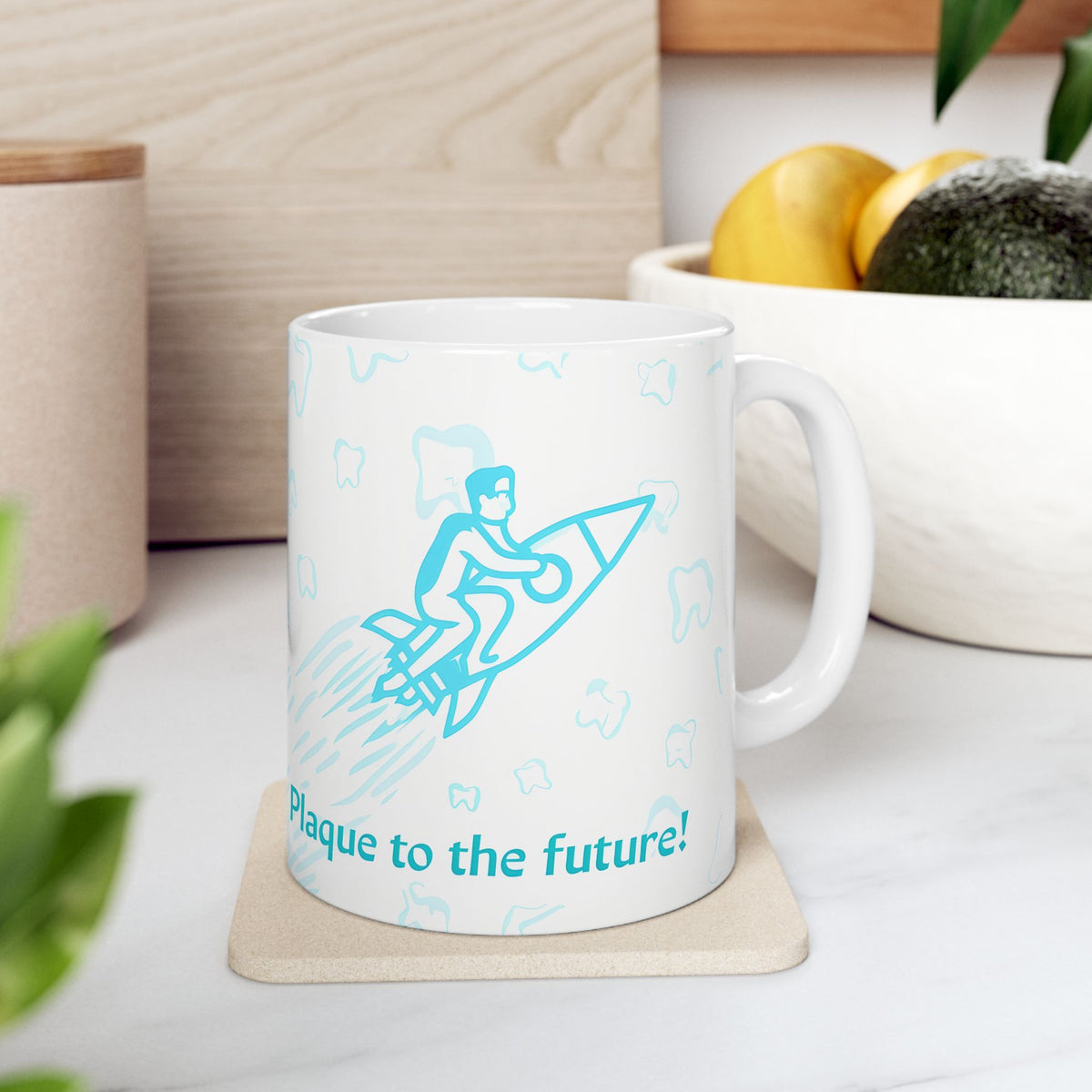 Dentist Mug, Dental Office Gift, Funny Dental Hygienist Tea Cup, Dentistry Humor Quote, Retro Dentist Joke, 11oz, 15oz