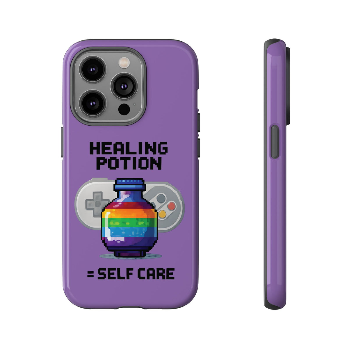 Tough Cases - Healing Potion IRL Retro Gaming Queer Pride Video Game Phone Case