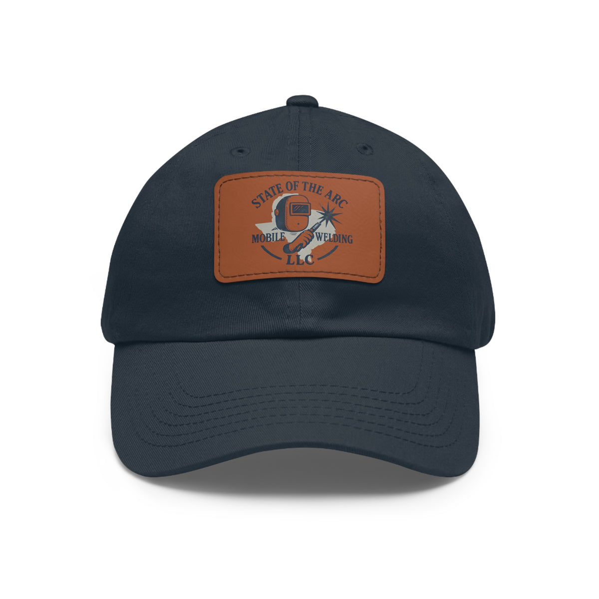 Stylish Dad Hat, Leather Patch Cap, Casual Wear, Gift for Dad, Outdoor Adventures, Personalized Father's Day Hat