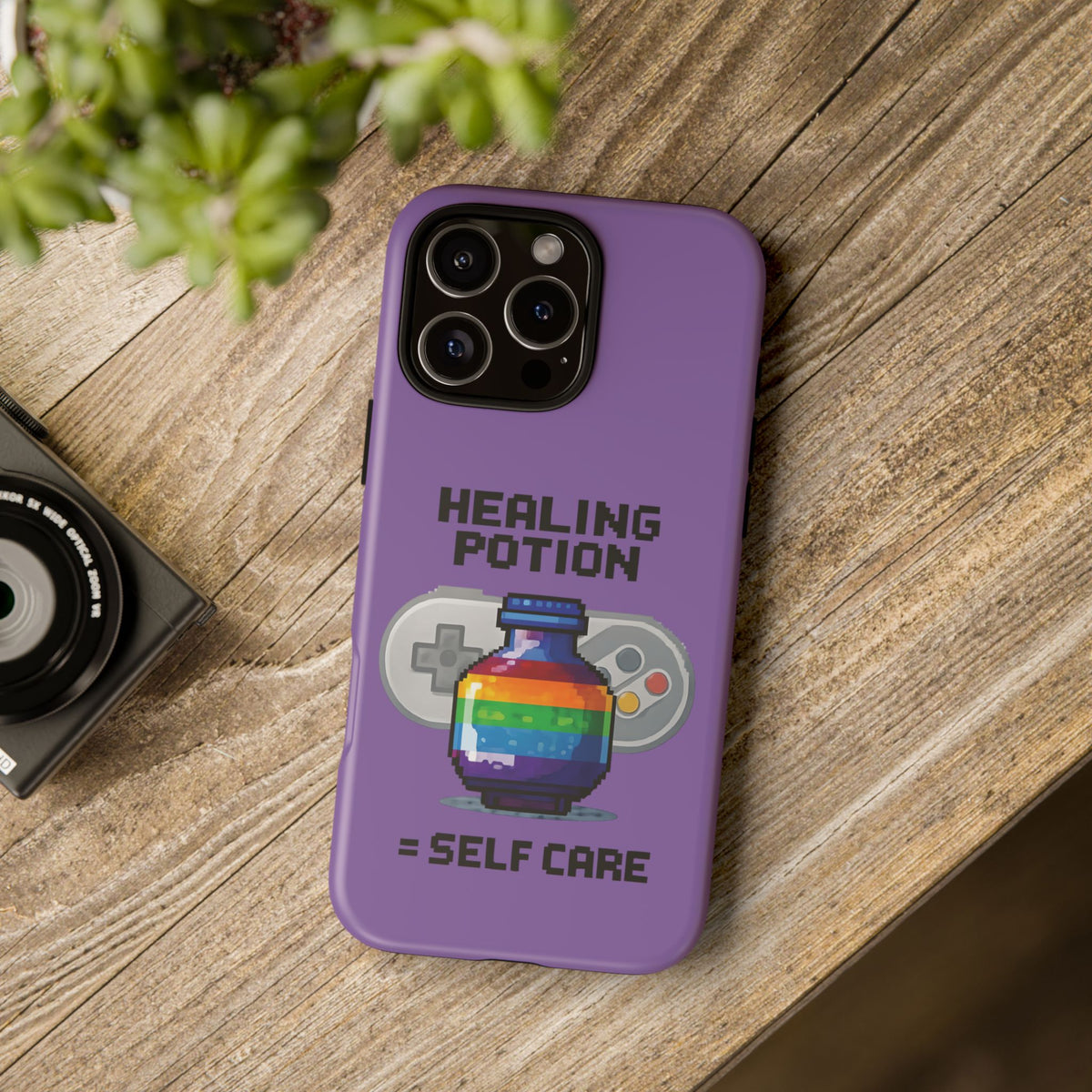 Tough Cases - Healing Potion IRL Retro Gaming Queer Pride Video Game Phone Case