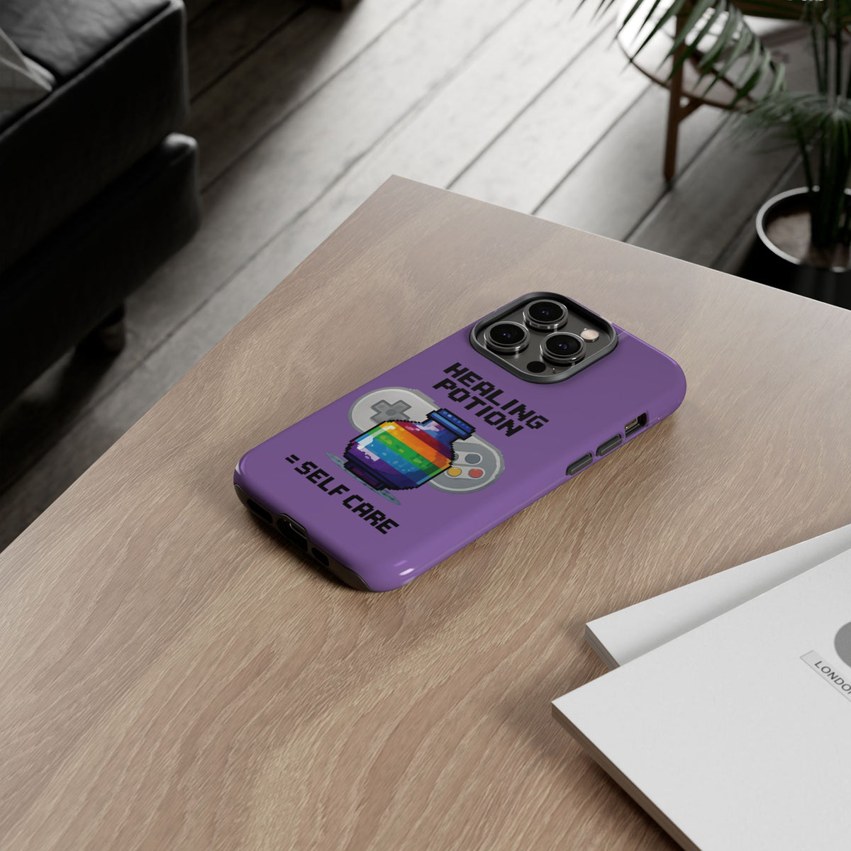 Tough Cases - Healing Potion IRL Retro Gaming Queer Pride Video Game Phone Case