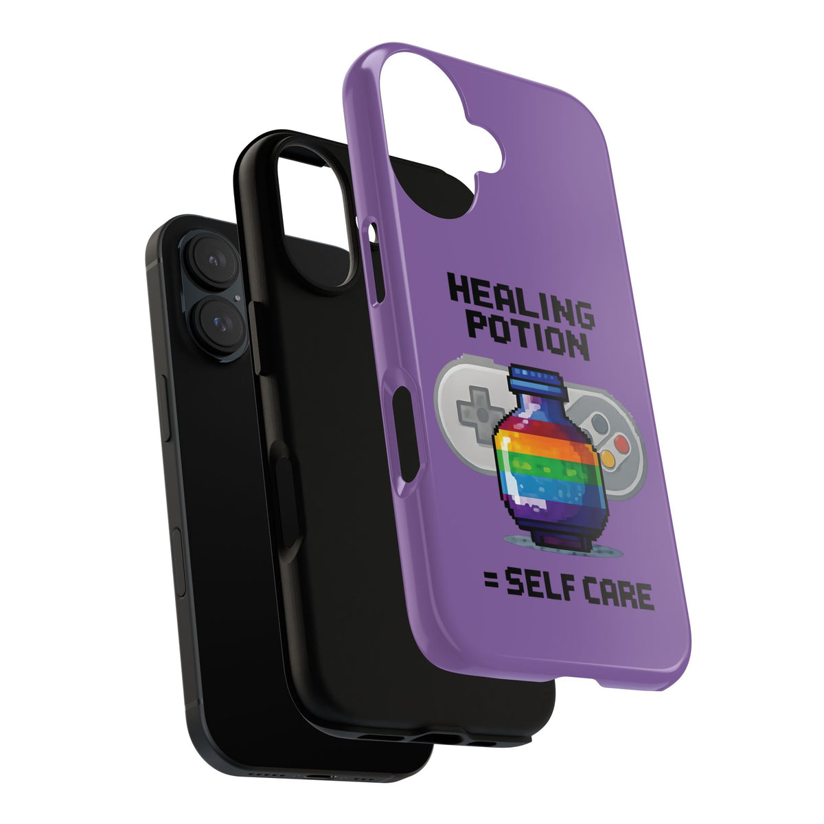 Tough Cases - Healing Potion IRL Retro Gaming Queer Pride Video Game Phone Case